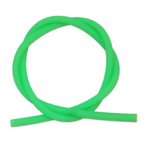Matte Soft Touch Hookah Silicone Hose Neon Green