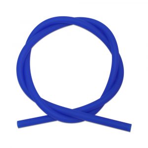 Matte Soft Touch Hookah Silicone Hose Blue