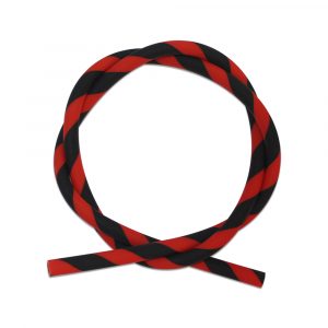 Two Colors Stripes Hookah Silicone Hose