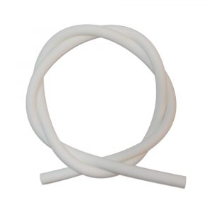 Matte Soft Touch Hookah Silicone Hose White