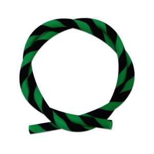 Two Colors Stripes Hookah Silicone Hose