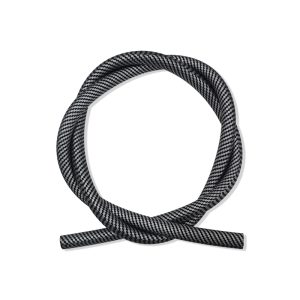 Carbon Black Hookah Silicone Hose With Patterns