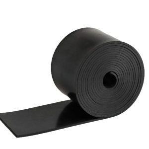 Flame Retardant Rubber Strip Solid Rubber Sheets,Strips,Thin Neoprene Rubber, Perfect Gasket Material Rubber Edge Protector
