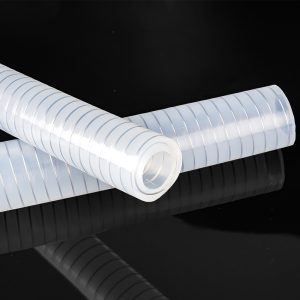 SUS Wire Reinforced Silicone Hose – Food Grade, Heat & Vacuum Resistant