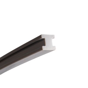 Weatherproof Silicone Extrusion Strip For Car Wash Equipment Door And Frame Sealing