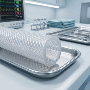 Medical Grade Braided Silicone Hose for Pharmaceutical and Sanitary Liquid Transfer
